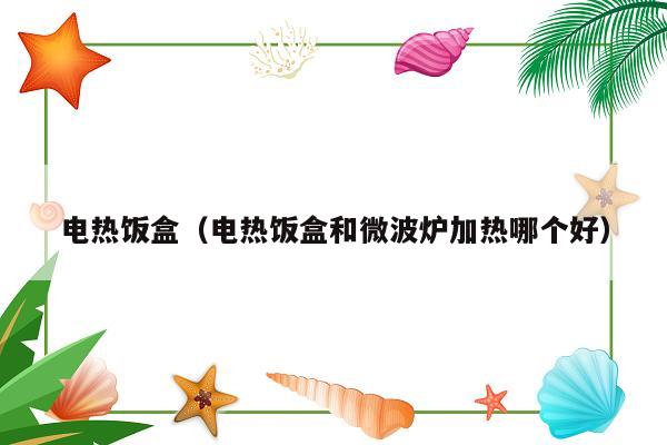 电热饭盒（电热饭盒和微波炉加热哪个好）