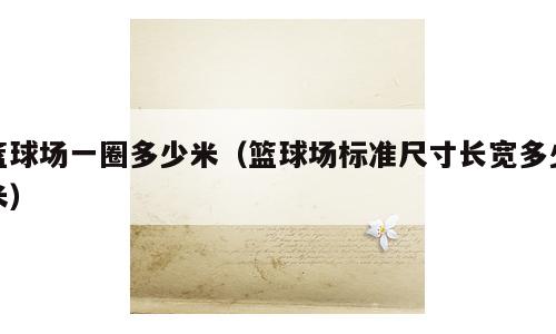 篮球场一圈多少米（篮球场标准尺寸长宽多少米）