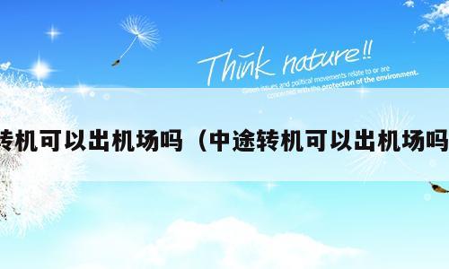 转机可以出机场吗（中途转机可以出机场吗）