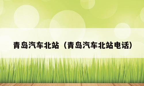 青岛汽车北站（青岛汽车北站电话）