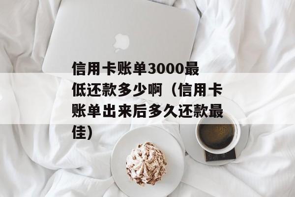 信用卡账单3000最低还款多少啊（信用卡账单出来后多久还款最佳)