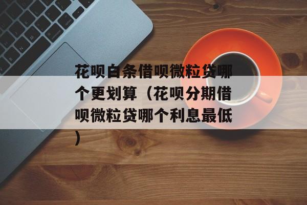 花呗白条借呗微粒贷哪个更划算（花呗分期借呗微粒贷哪个利息最低)