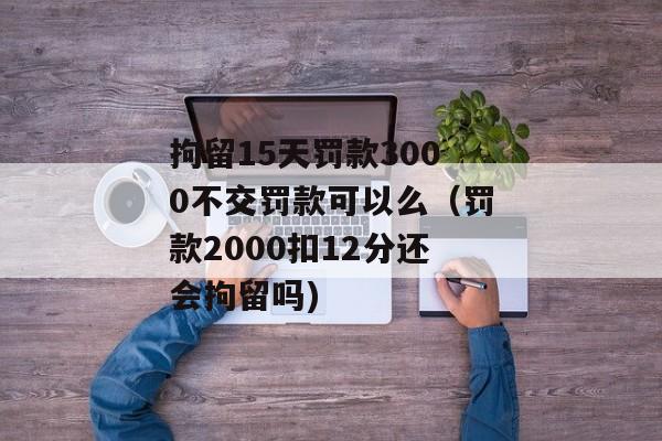 拘留15天罚款3000不交罚款可以么（罚款2000扣12分还会拘留吗)