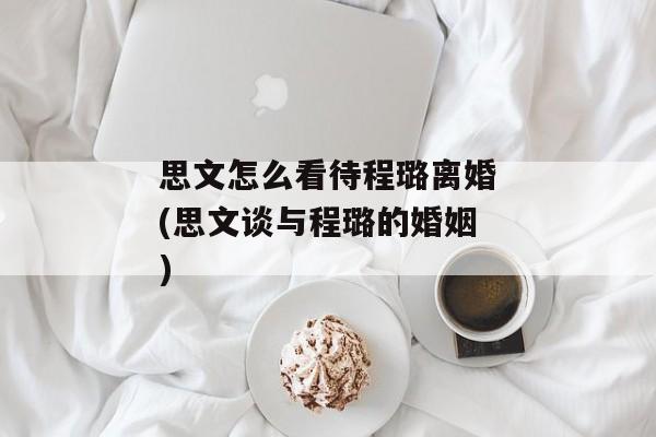 思文怎么看待程璐离婚(思文谈与程璐的婚姻)