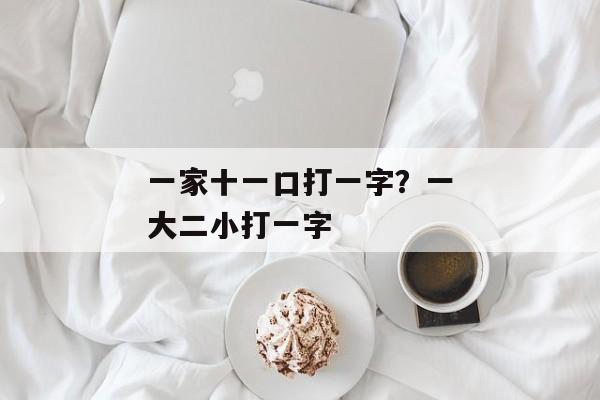 一家十一口打一字？一大二小打一字