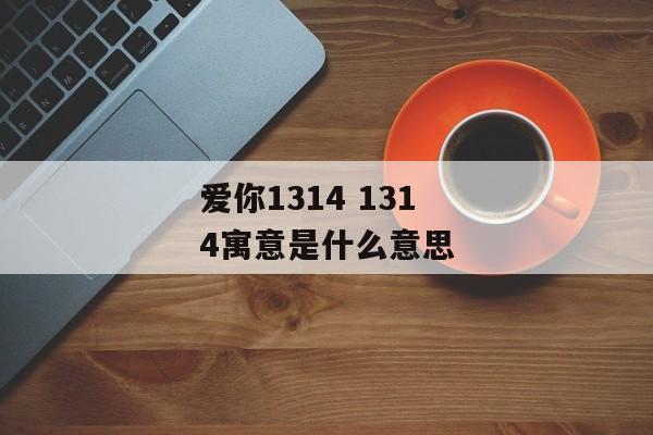 爱你1314 1314寓意是什么意思