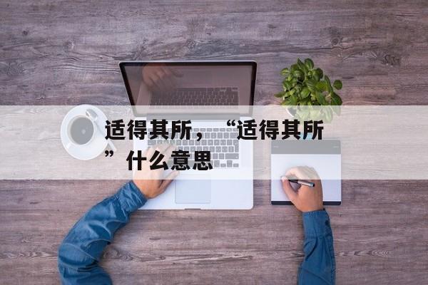 适得其所，“适得其所”什么意思